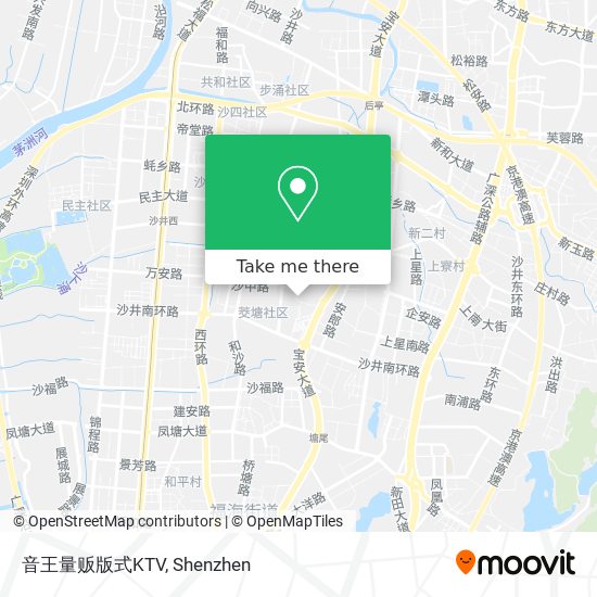 音王量贩版式KTV map