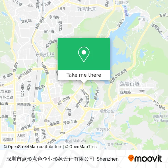 深圳市点形点色企业形象设计有限公司 map