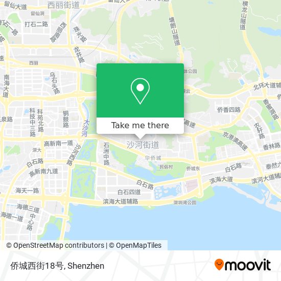 侨城西街18号 map