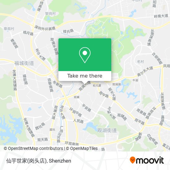 仙芋世家(岗头店) map