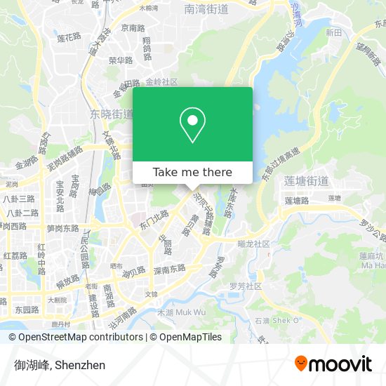 御湖峰 map