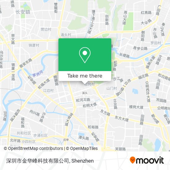 深圳市金华峰科技有限公司 map