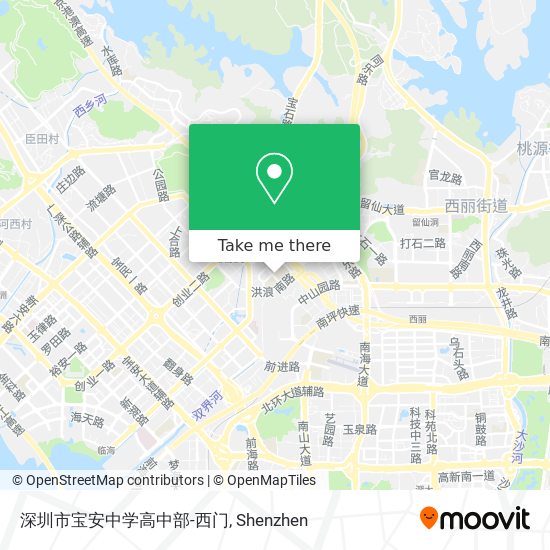 深圳市宝安中学高中部-西门 map