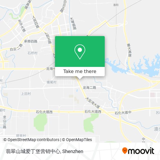 翡翠山城爱丁堡营销中心 map