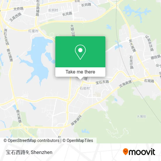 宝石西路9 map
