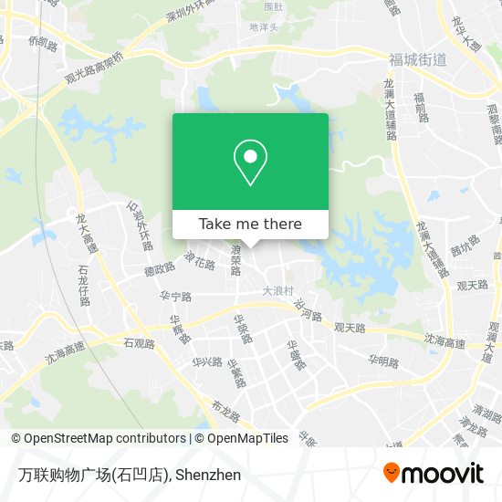 万联购物广场(石凹店) map