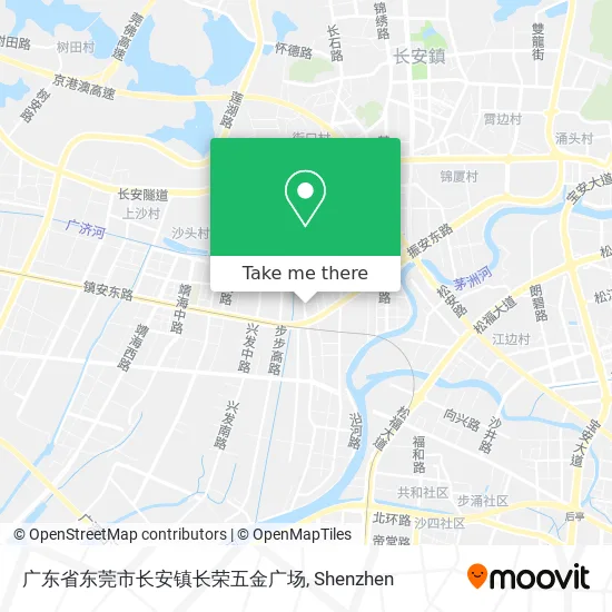 广东省东莞市长安镇长荣五金广场 map