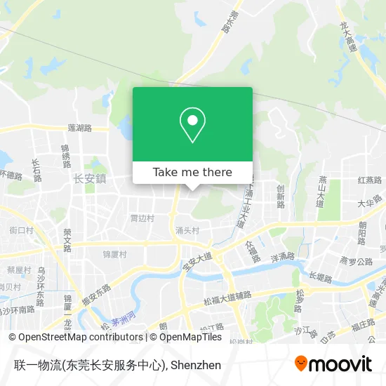 联一物流(东莞长安服务中心) map