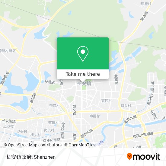长安镇政府 map
