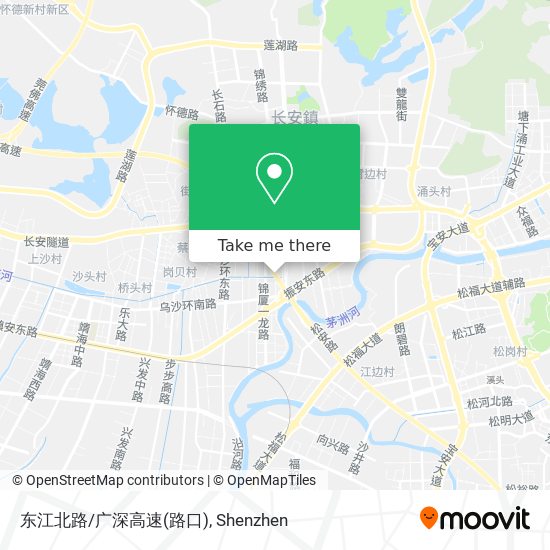 东江北路/广深高速(路口) map