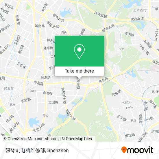深铭刘电脑维修部 map