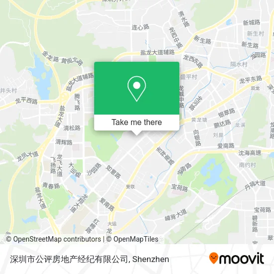 深圳市公评房地产经纪有限公司 map