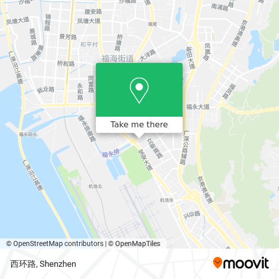西环路 map