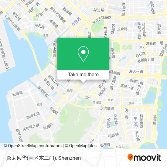 鼎太风华(南区东二门) map