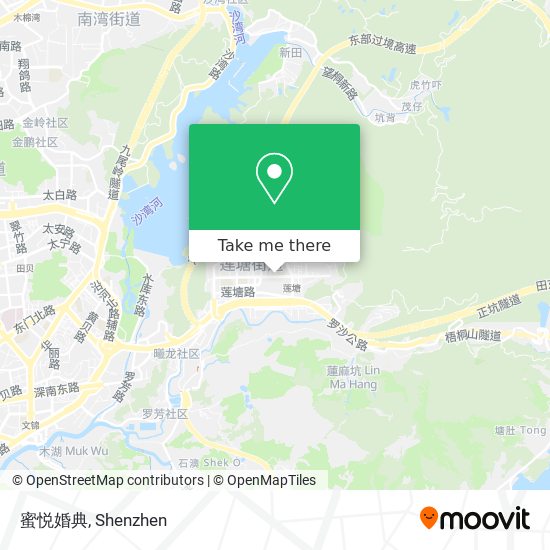 蜜悦婚典 map