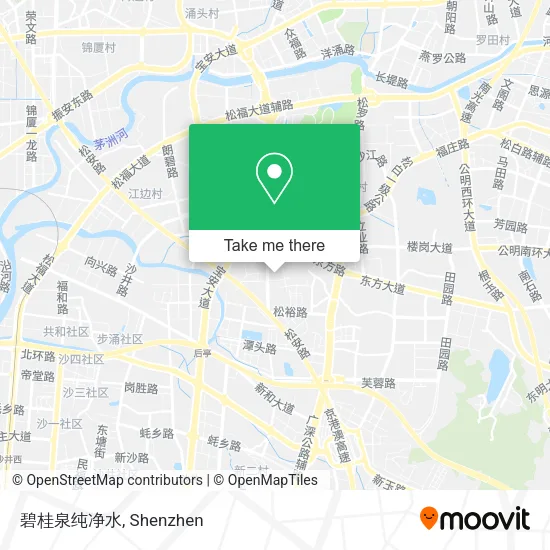 碧桂泉纯净水 map