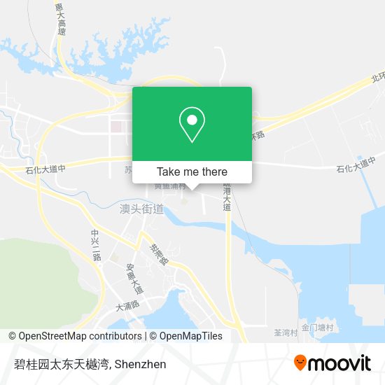 碧桂园太东天樾湾 map