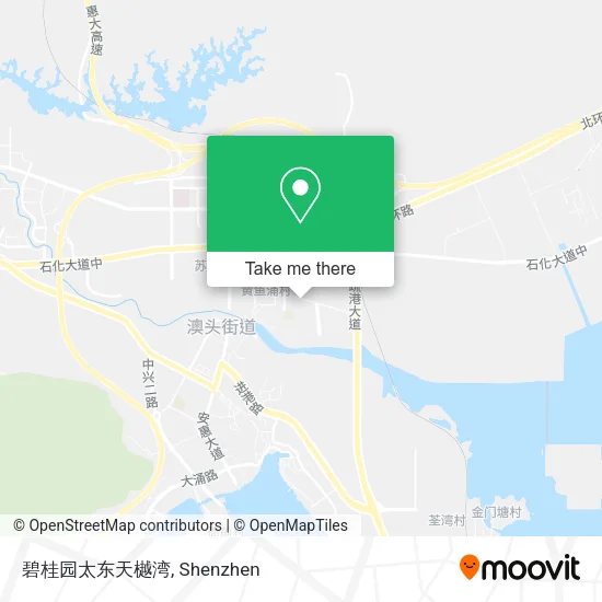 碧桂园太东天樾湾 map