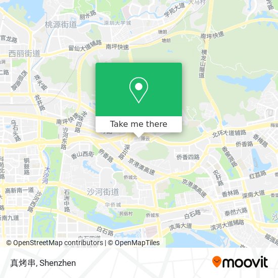 真烤串 map