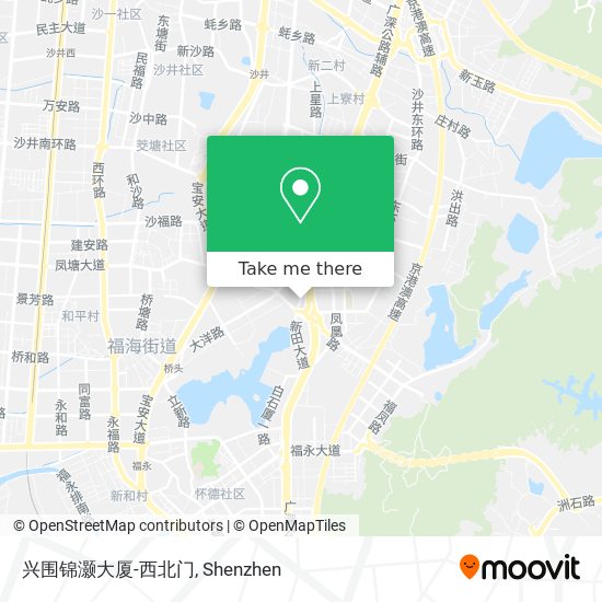 兴围锦灏大厦-西北门 map