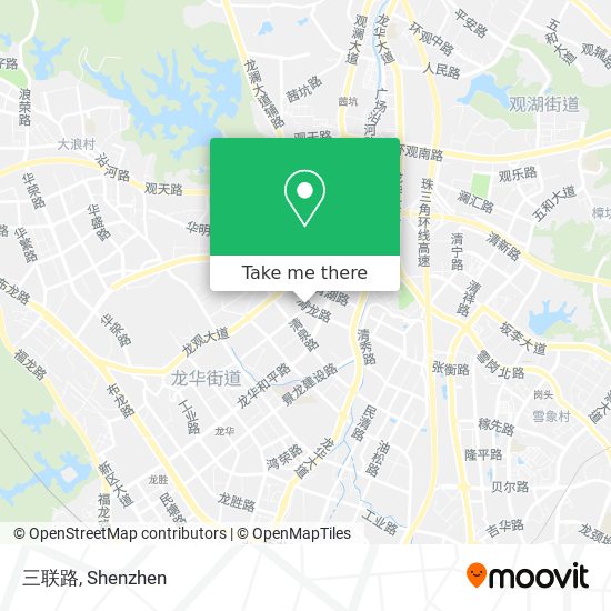 三联路 map