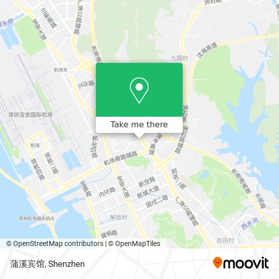 蒲溪宾馆 map