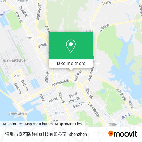 深圳市麻石防静电科技有限公司 map