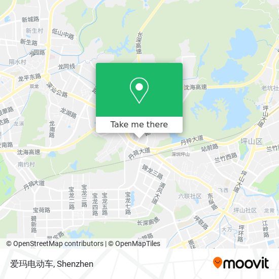 爱玛电动车 map