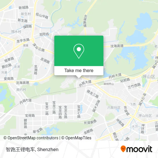 智跑王锂电车 map