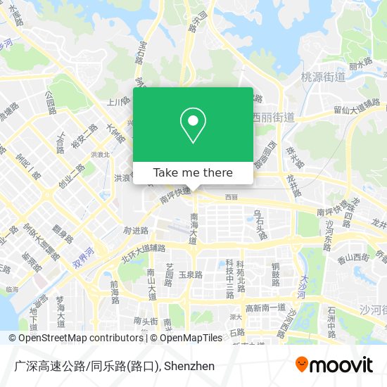 广深高速公路/同乐路(路口) map