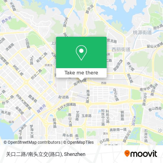 关口二路/南头立交(路口) map