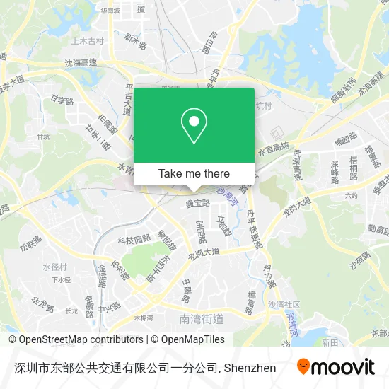 深圳市东部公共交通有限公司一分公司 map