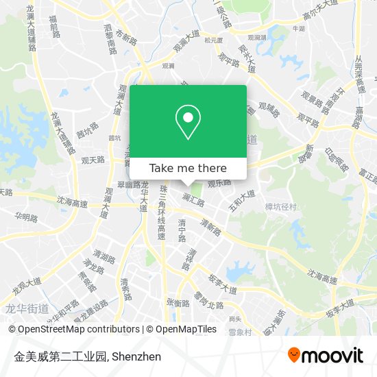 金美威第二工业园 map