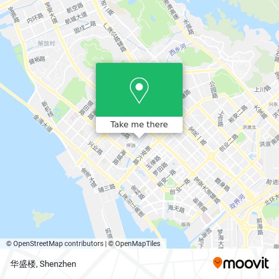 华盛楼 map