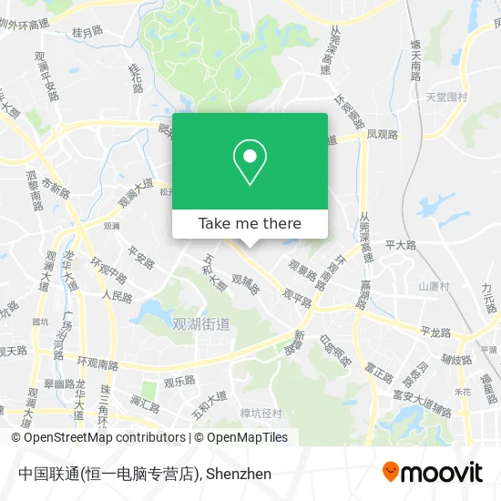 中国联通(恒一电脑专营店) map
