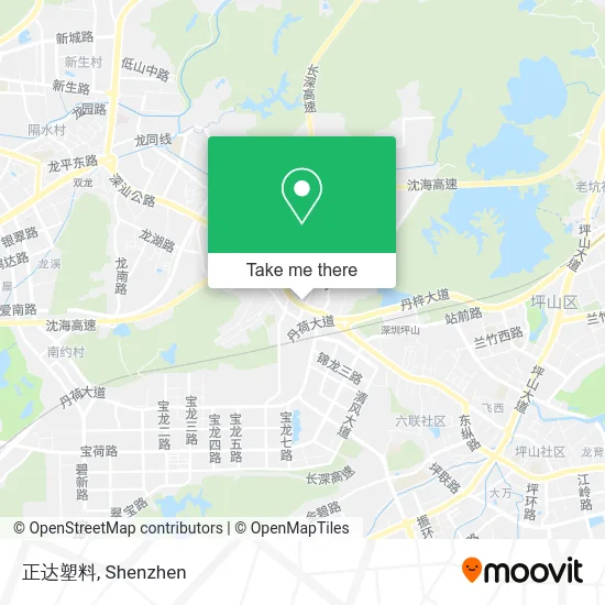 正达塑料 map