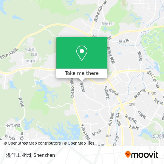 溢佳工业园 map