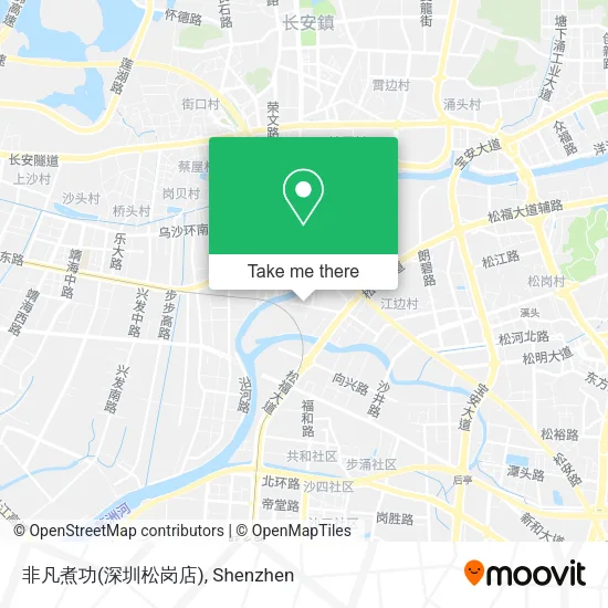 非凡煮功(深圳松岗店) map