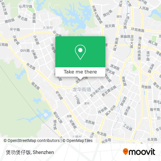 煲功煲仔饭 map