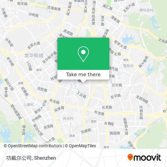 功戴尔公司 map