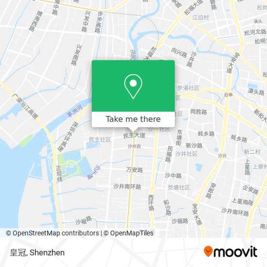 皇冠 map