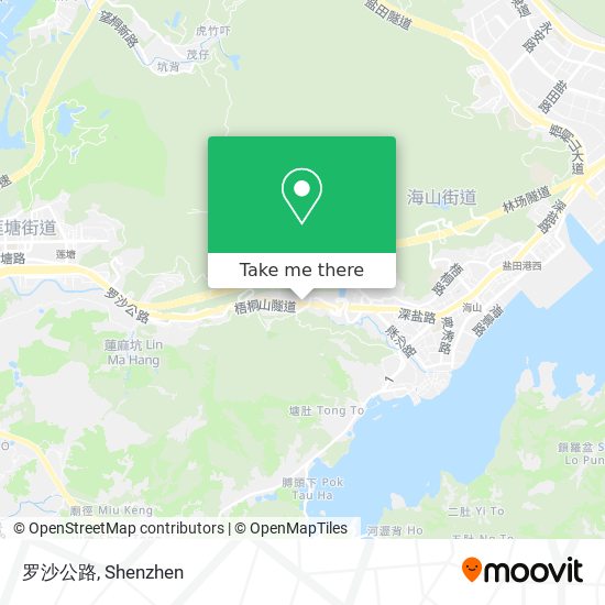 罗沙公路 map