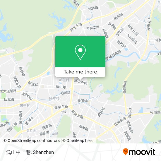 低山中一巷 map