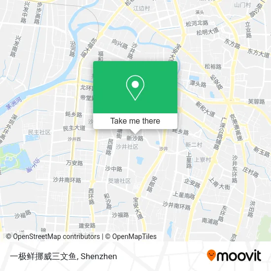 一极鲜挪威三文鱼 map