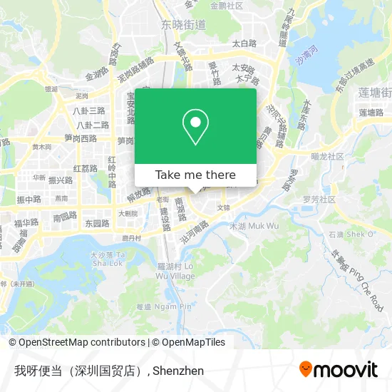 我呀便当（深圳国贸店） map