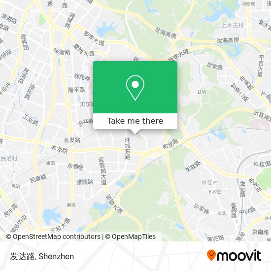发达路 map