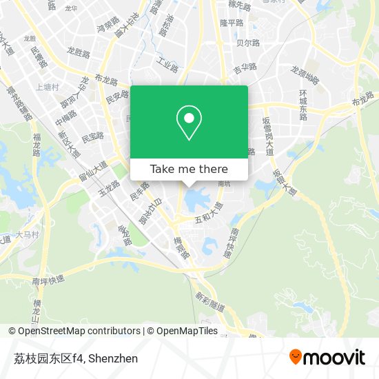 荔枝园东区f4 map