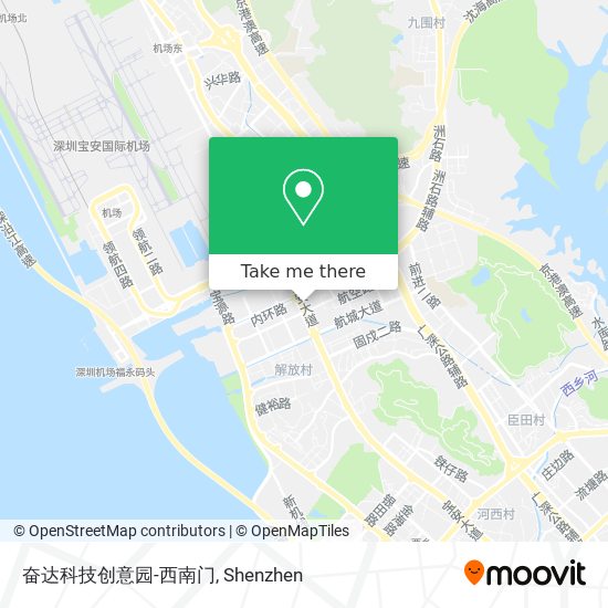 奋达科技创意园-西南门 map