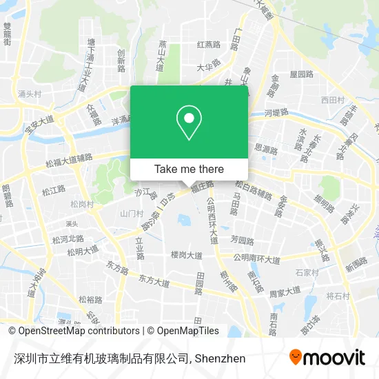 深圳市立维有机玻璃制品有限公司 map