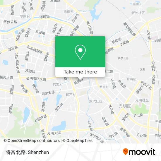 将富北路 map